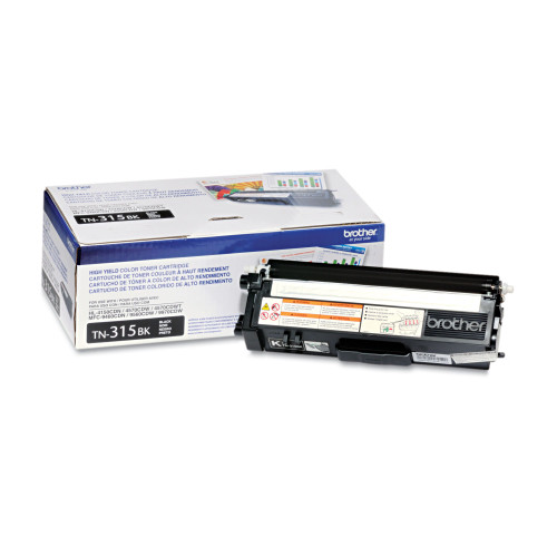Brother TN315BK High-Yield Toner， 6，000 Page-Yield， Black - Intensery