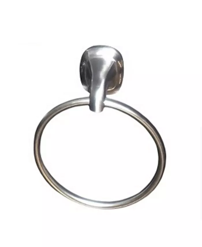 Arista Bath Products Arista Belding Towel Ring Satin Nickel Finish - Intensery