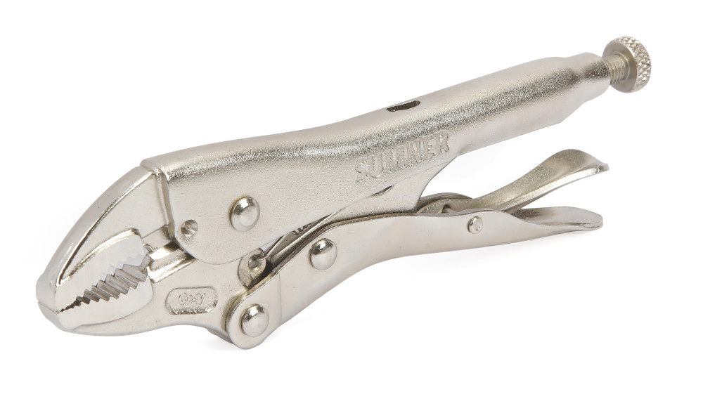 Sumner SLP7 Straight Jaw Locking Pliers 7 - Intensery