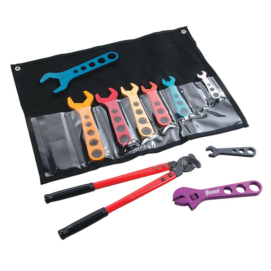 Summit Racing SUM-CSUM2405 Summit Racing? AN Wrench and Hose Cutter Combos - Intensery