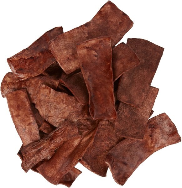 Bones and Chews Beef Basted Rawhide Chips Dog Treats， 16-oz - Intensery