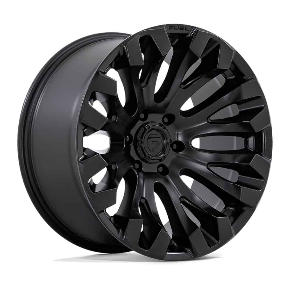 Fuel 1PC Wheels D831 20X9 5X5.5 BLK-OUT 1MM - Intensery