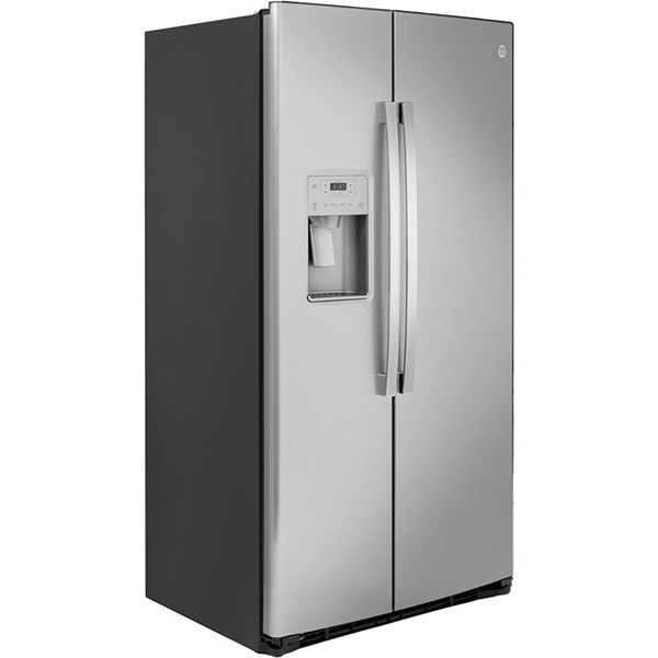 21.8 cu ft Side-by-Side Stainless Refrigerator - Intensery