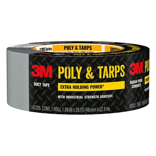 3M 1.88 in x 25 yd Poly and Tarps Duct Tape - Intensery
