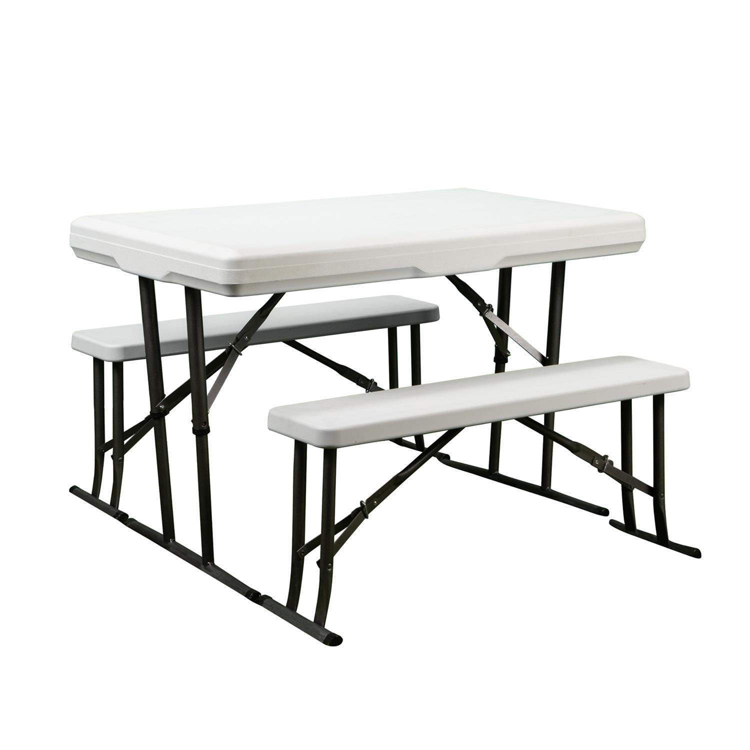Faulkner FLK69863 Faulkner Picnic Tables with Nesting Benches - Intensery