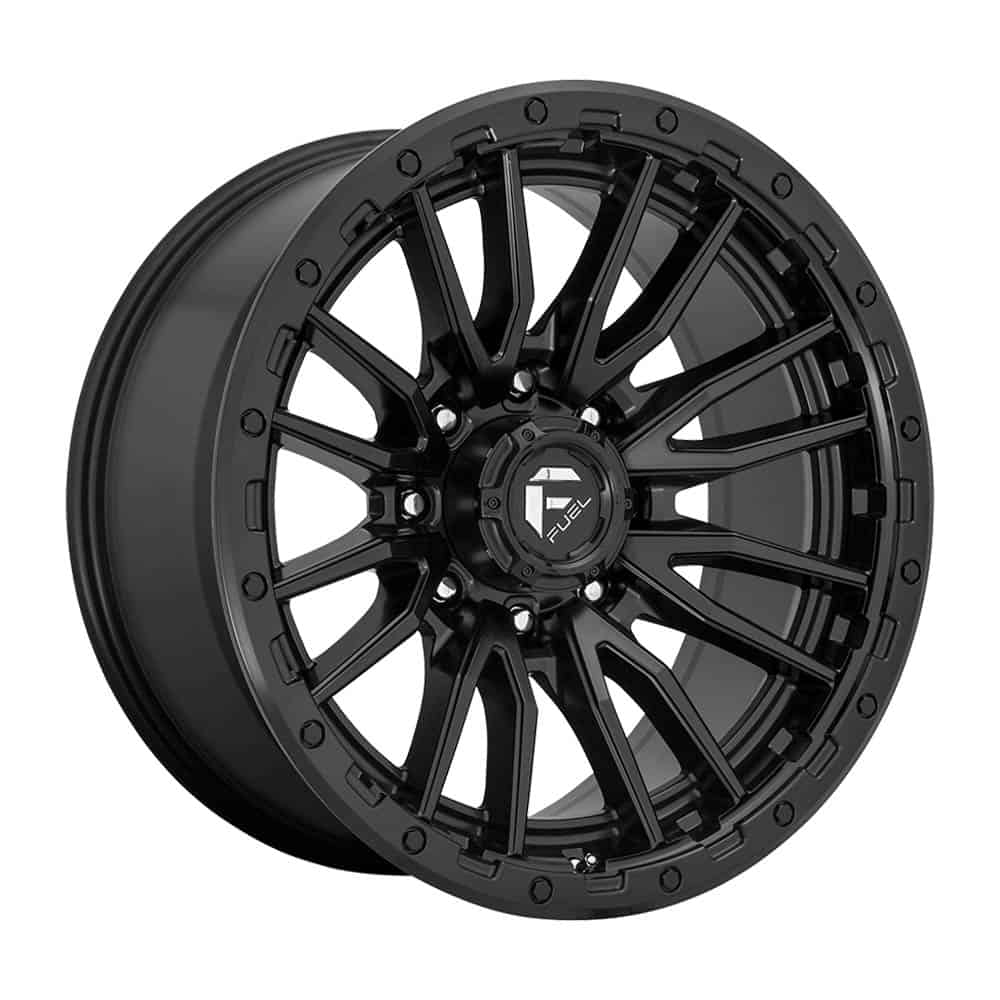 Fuel 1PC D679 REBEL D679 20X9 6X5.5 MT-BLK 01MM - Intensery