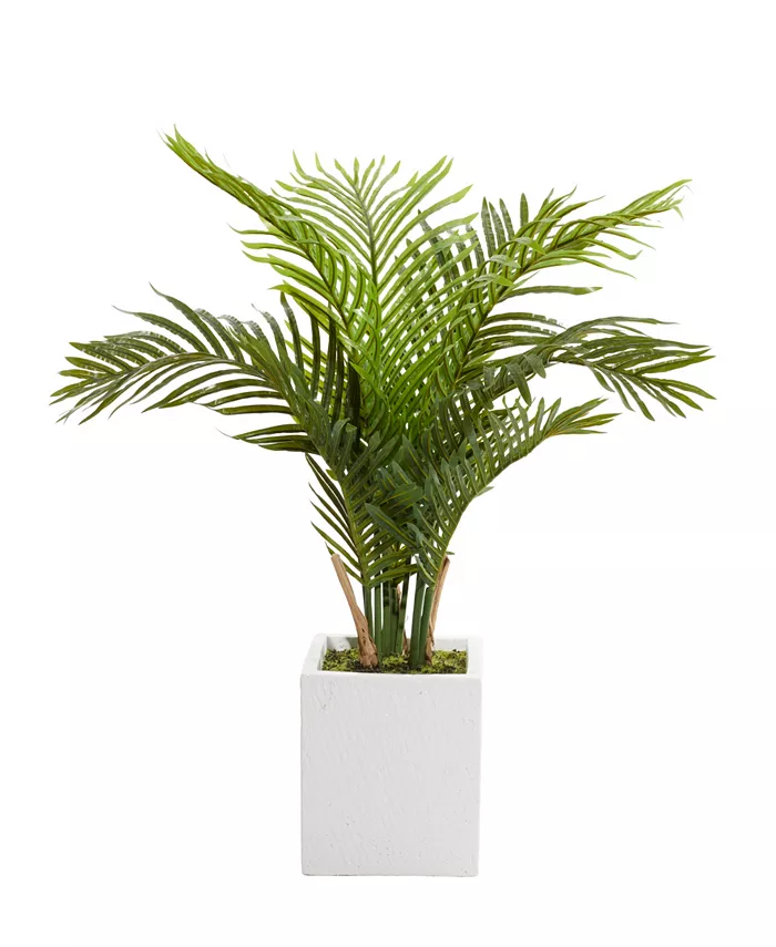 Rosemary Lane Contemporary Fern Artificial Plant， 33