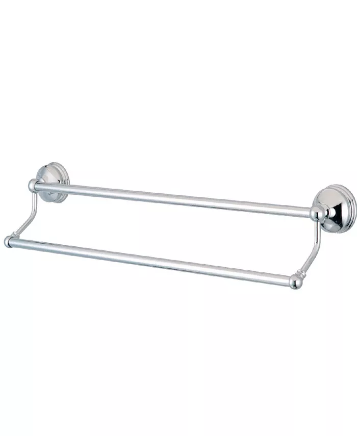 Kingston Brass Vintage 24-Inch Dual Towel Bar in Polished Chrome - Intensery