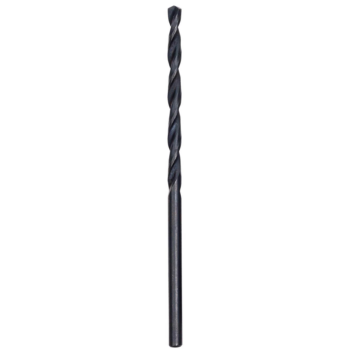 Milwaukee Thunderbolt 3/32 in. X 2-1/4 in. L Black Oxide Drill Bit 2 pk - Intensery