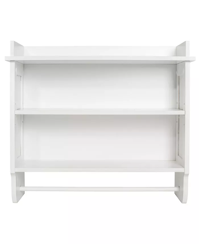 Redmon Since 1883 Redmon Contemporary Country Wall Shelf with Towel Bar - Intensery