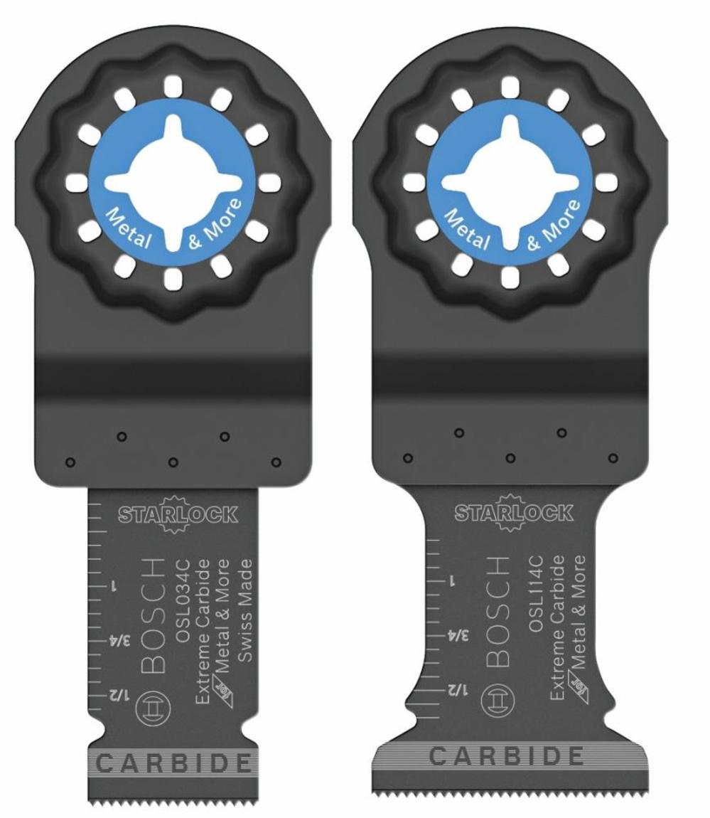 Bosch Starlock Oscillating Multi-Tool Accessory Blade Set 2 pc. OSL002C from Bosch - Intensery