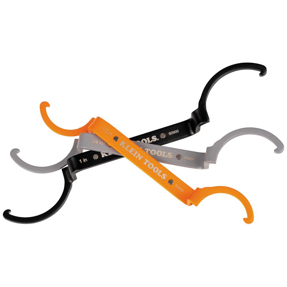 Klein Tools Locknut Wrench Set 3pc 50900R from Klein Tools - Intensery