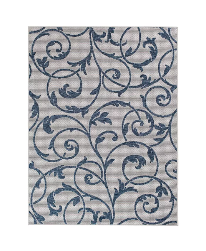 Portland Textiles Palermo Macala 3'3 x 5' Outdoor Area Rug - Intensery