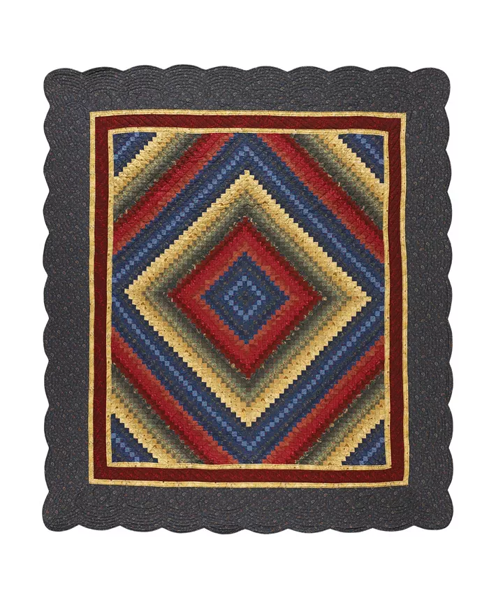 American Heritage Textiles Chesapeake Decorative Throw， 50
