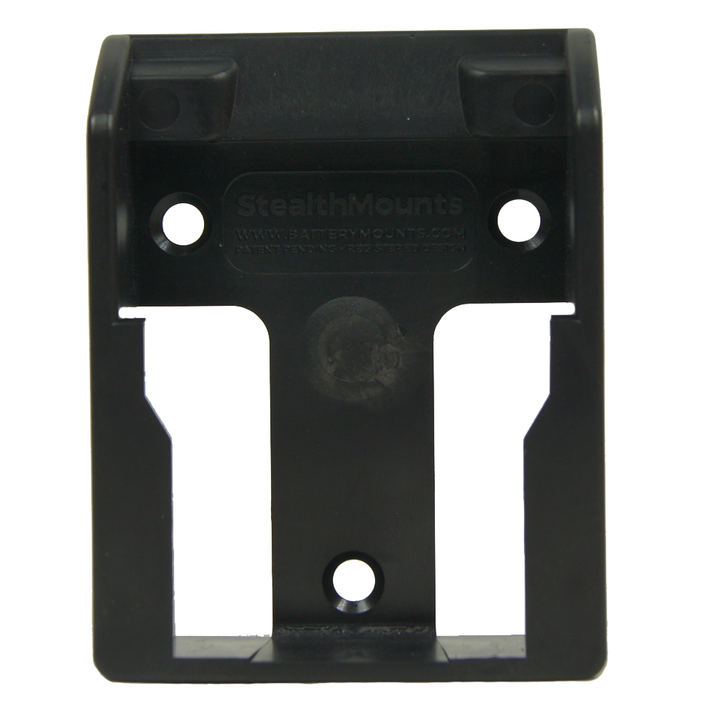 StealthMounts Battery Mount DEWALT XR 20V 60V Black 6pk - Intensery