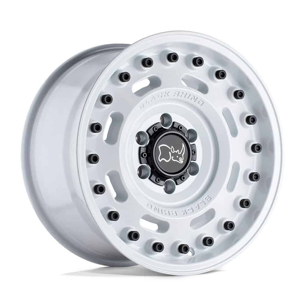 Black Rhino BRAXL 20X9.5 5X120 G-WHT 25MM - Intensery