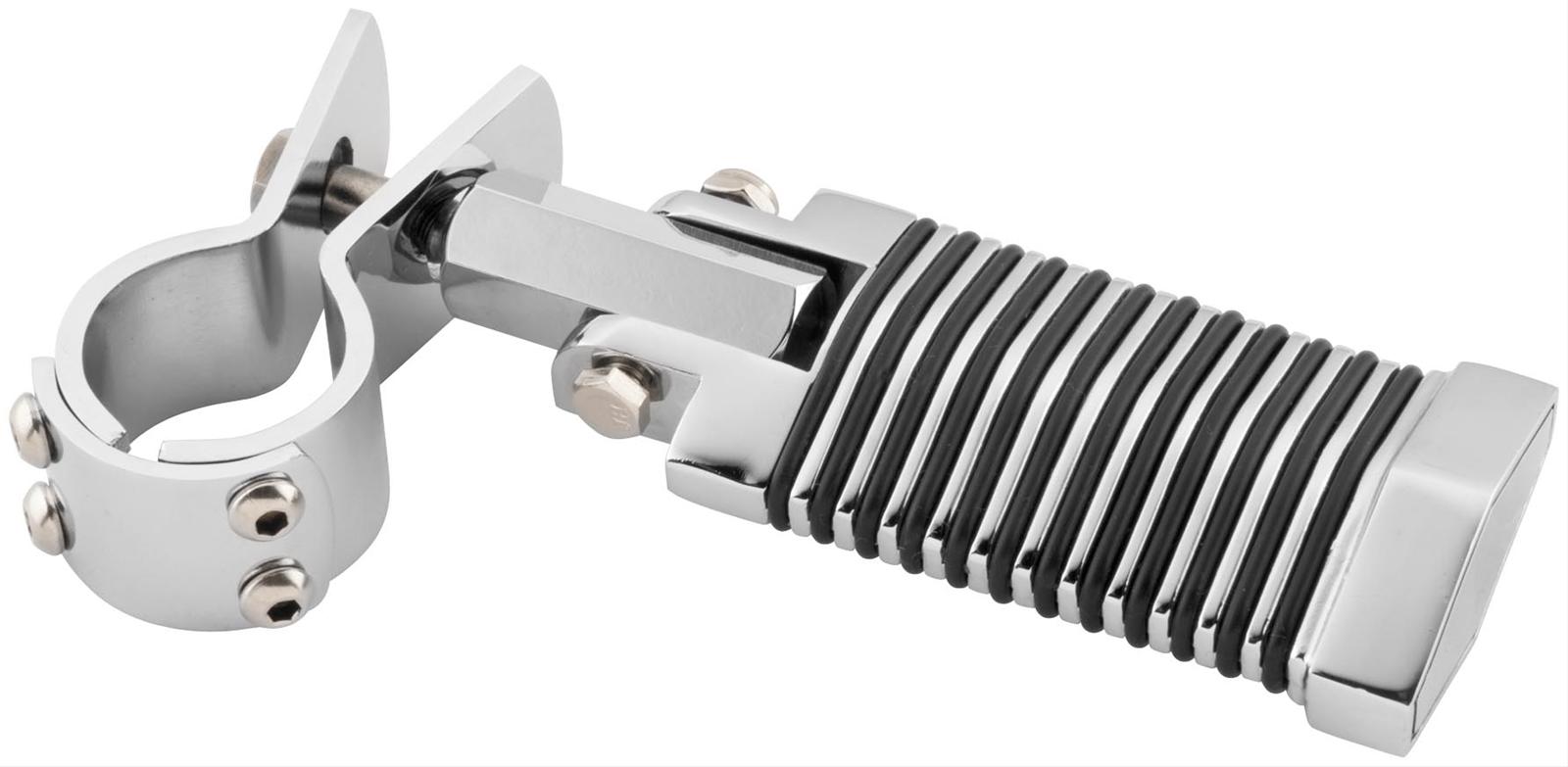 BikeMaster 171213 BikeMaster Engine Guard and Frame Rail Clamp Foot Pegs - Intensery