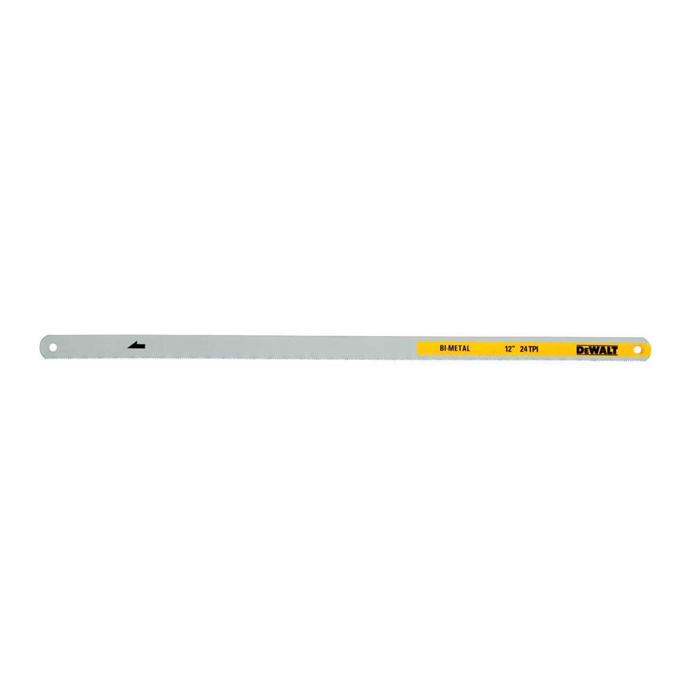 DEWALT 2 pk 12 In. 24tpi Hacksaw Blades DWHT20552 from DEWALT - Intensery
