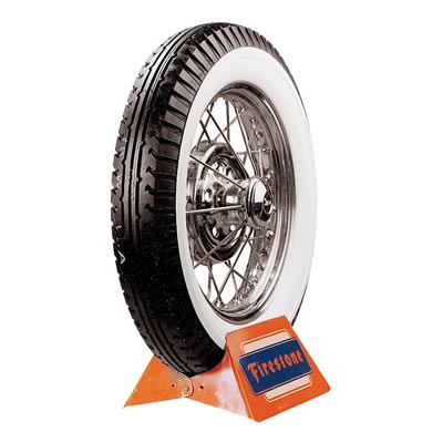 Coker Tire 729610 Coker Firestone Vintage Bias-Ply Tires - Intensery