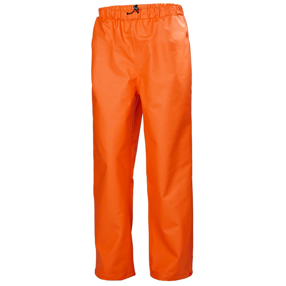Helly Hansen PU Gale Waterproof Rain Pant Dark Orange Large - Intensery
