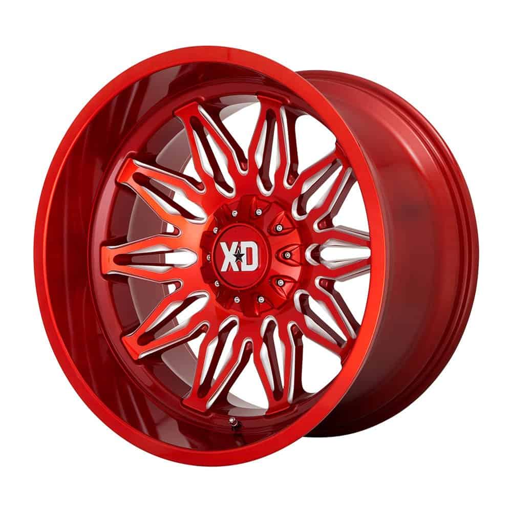 XD XD859 GUNNER XD859 20X10 6X135/5.5 GL-RED-MIL -18MM - Intensery