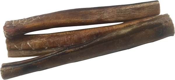 Chasing Our Tails Odorless Thick 11-12'' Bully Sticks Dog Treats - Intensery