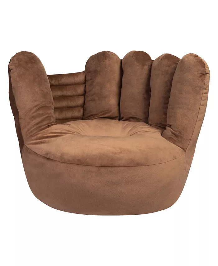 Trend Lab Baseball Glove Plush Children's Character Chair - Intensery
