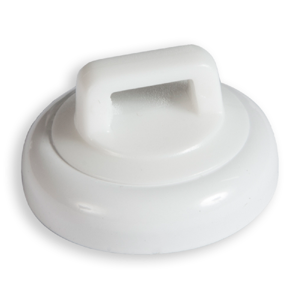 Mag Daddy Magnetic Zip Tie Mount White 10lb 10pk - Intensery
