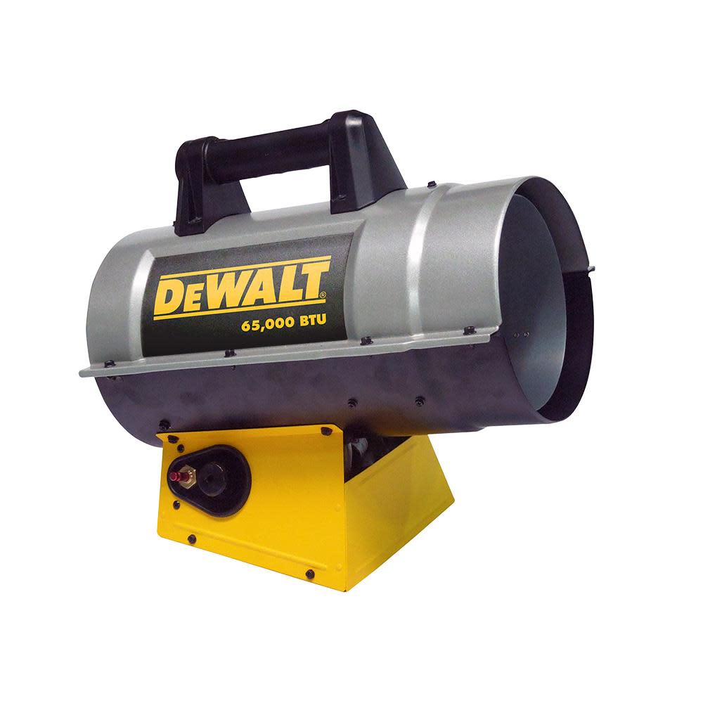 DEWALT DXH65FAV 35-65000BTU Forced Air Propane Heater F340710 from DEWALT - Intensery