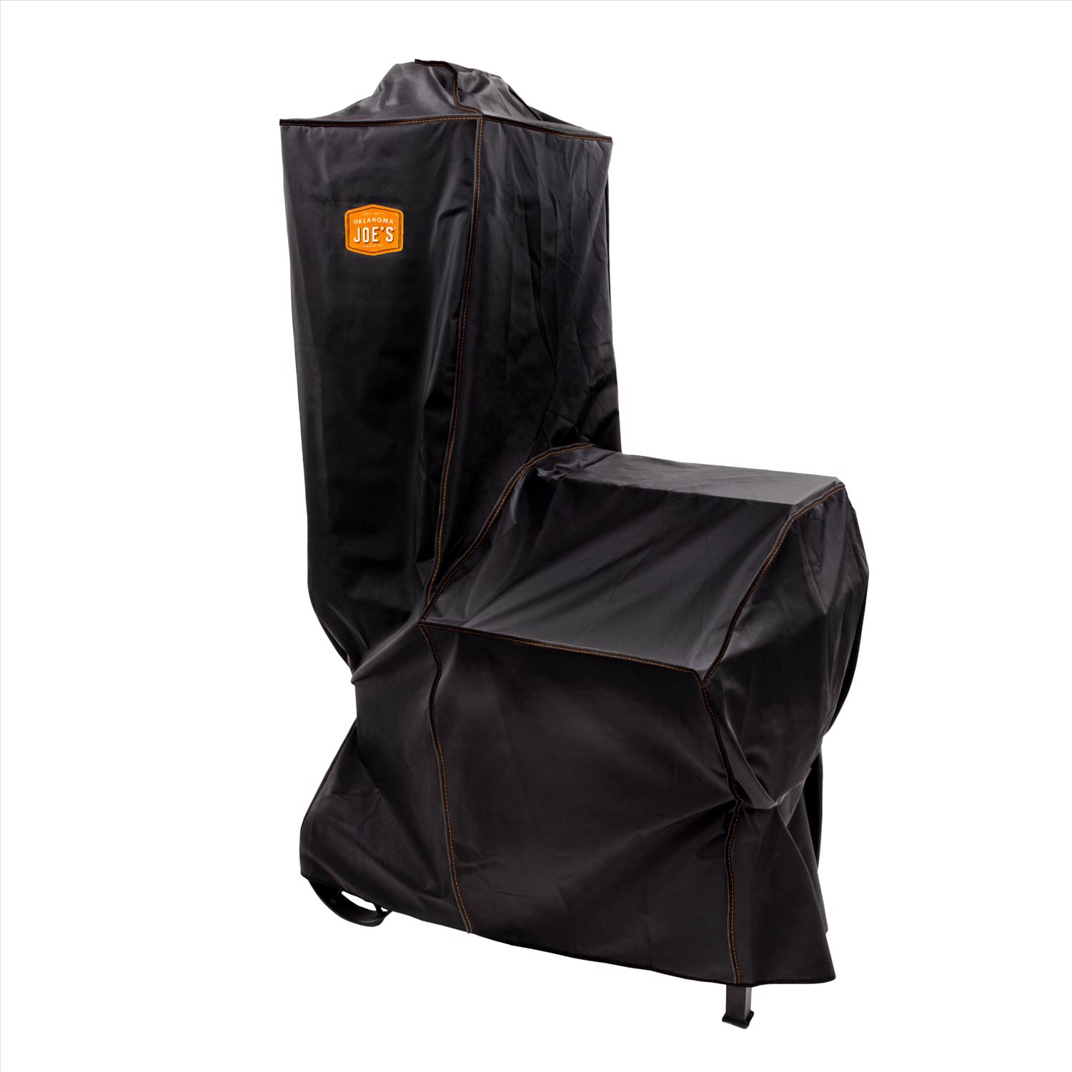 Oklahoma Joe\u0027s Black Grill Cover For Oklahoma Joes Bandera Vertical Smoker - Intensery