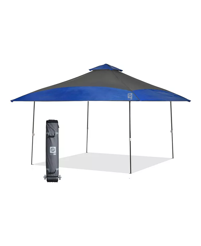 E-Z UP Spectator Instant Shelter 169 Square Feet of Shade Vented Roof Foldable Overhanging Eaves - Intensery