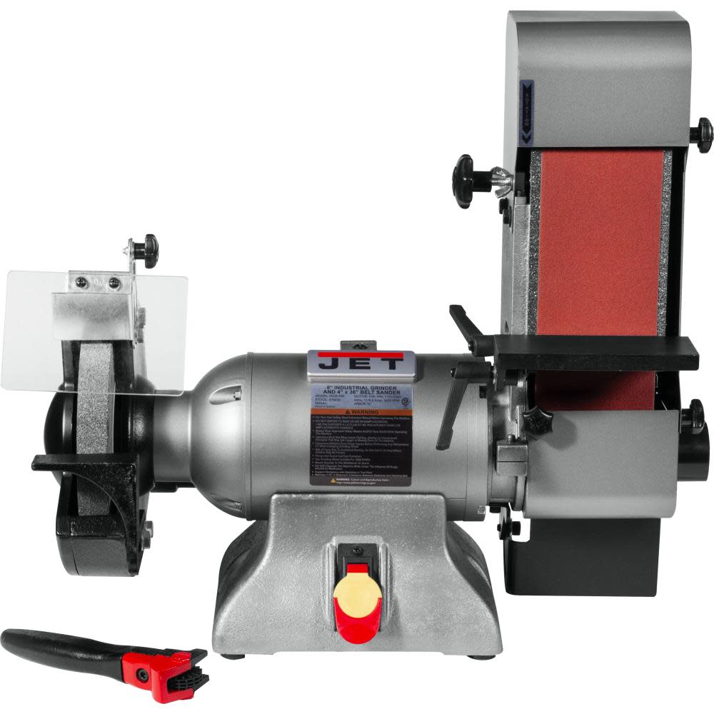 8-Inch Industrial Combination Grinder and 4 x 36 Belt Sander - Intensery