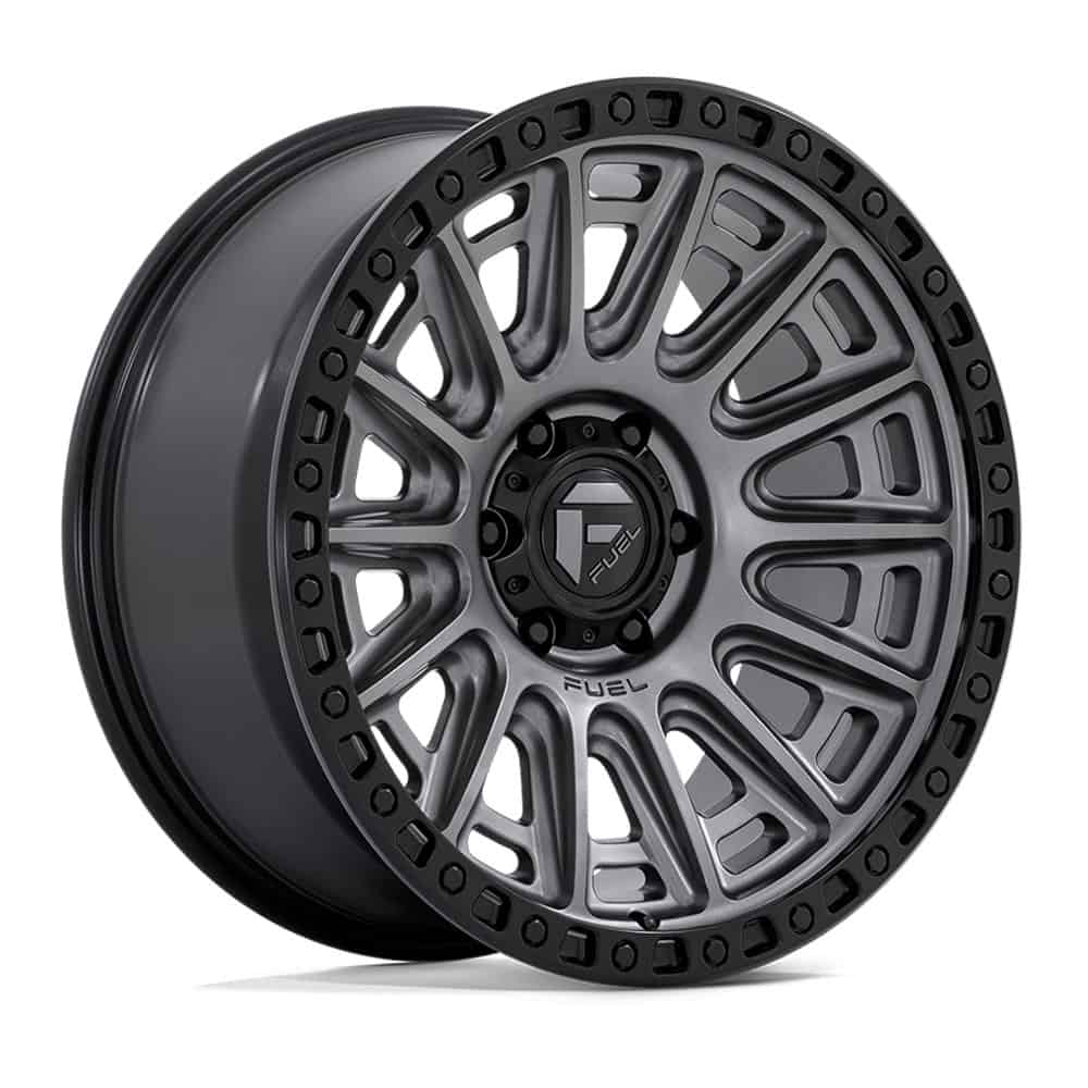 Fuel 1PC Wheels D835 20X9 6X5.5 M-GNMTL-BLK-RG 1MM - Intensery