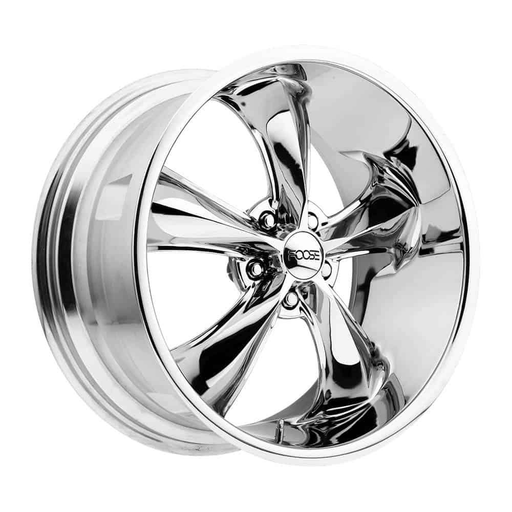 Foose 1PC F105 LEGEND F105 18X8.5 5X120 CHR-PLATED 34MM - Intensery