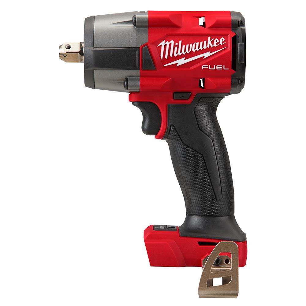 Milwaukee M18 FUEL 1/2 Mid Torque Impact Wrench Bare Tool with Pin Detent Reconditioned - Intensery