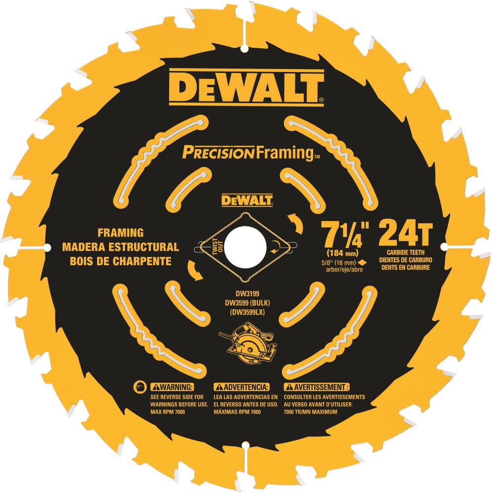 7-1/4 In Thin Kerf Framing Blade - Intensery