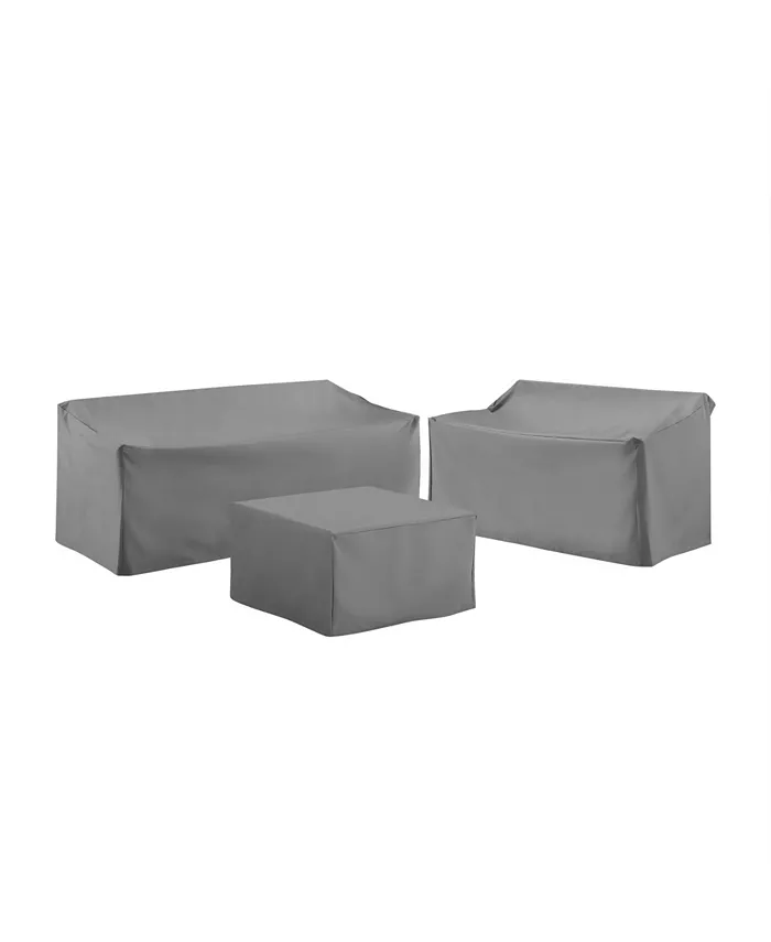 Crosley 3 Piece Sectional Cover Set - Intensery