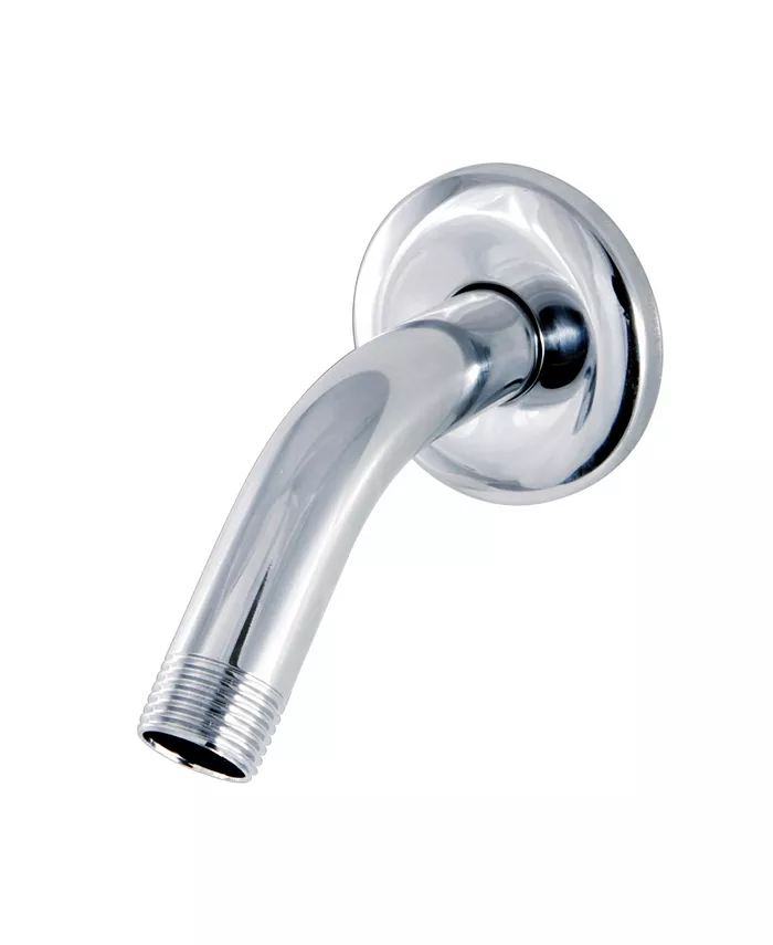 Kingston Brass 6-Inch Shower Arm with Flange in Polished Chrome - Intensery