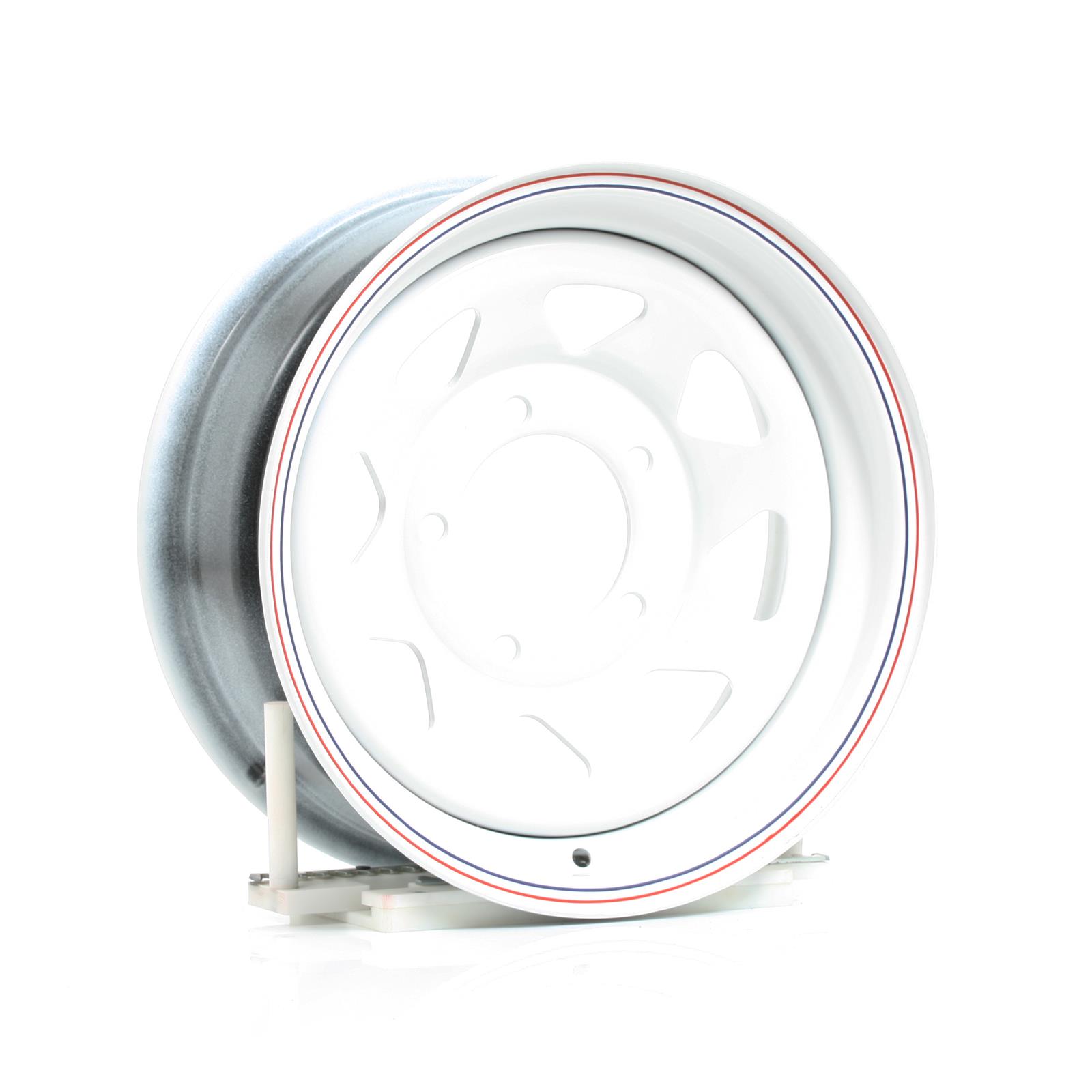 Allied Wheels 8056055 Allied 80 Series 8-Spoke White Wheels - Intensery