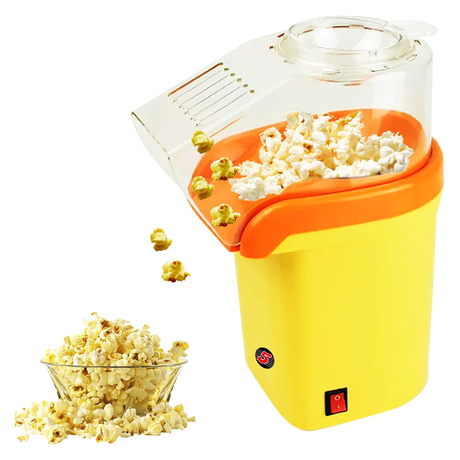 5Core Popcorn Machine Hot Air Electric Popper Kernel Corn Maker Bpa Free No Oil POP Y - Intensery