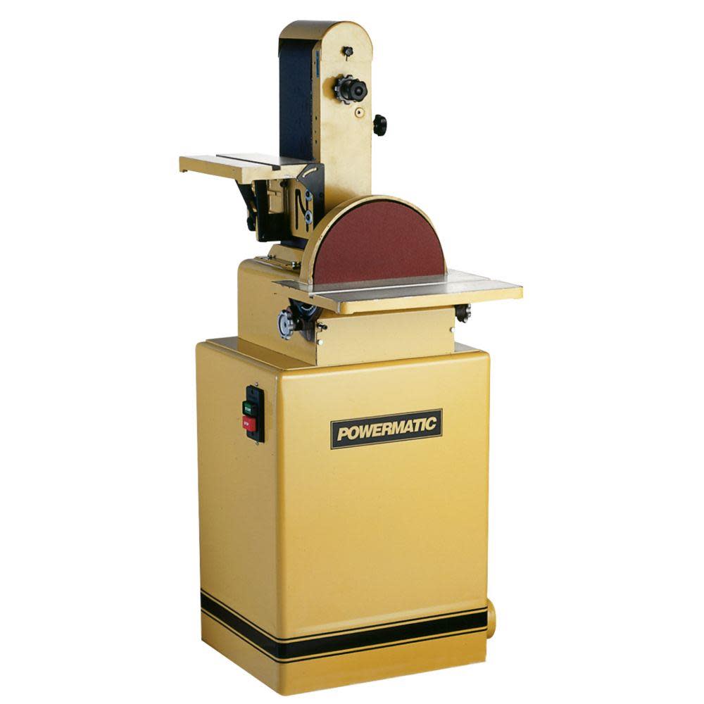 6 In. x 48 In. Belt/12 In. Disc Sander 2 HP， 3Ph， 230/460V - Intensery