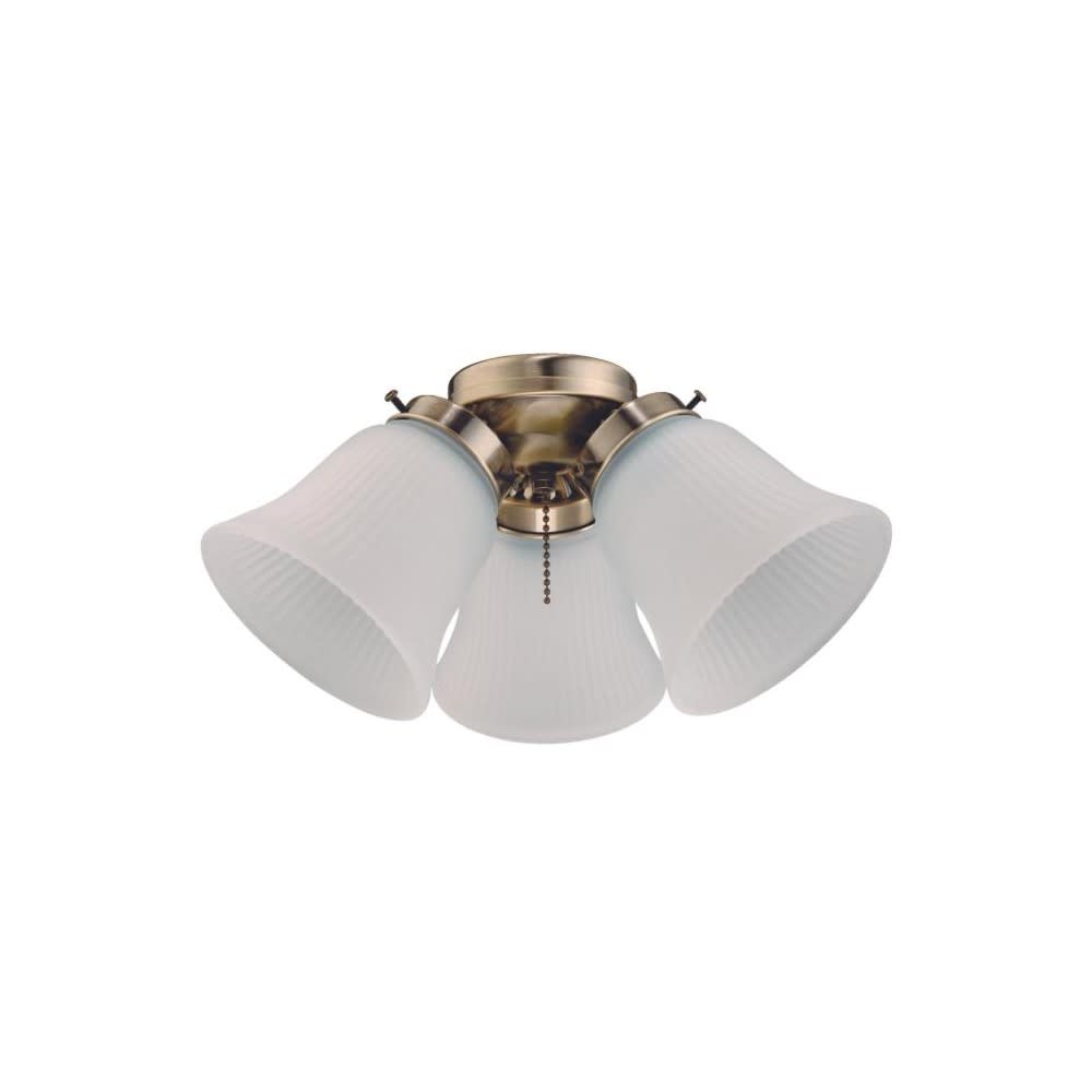Westinghouse Antique Brass LED Cluster Ceiling Fan Light Kit - Intensery