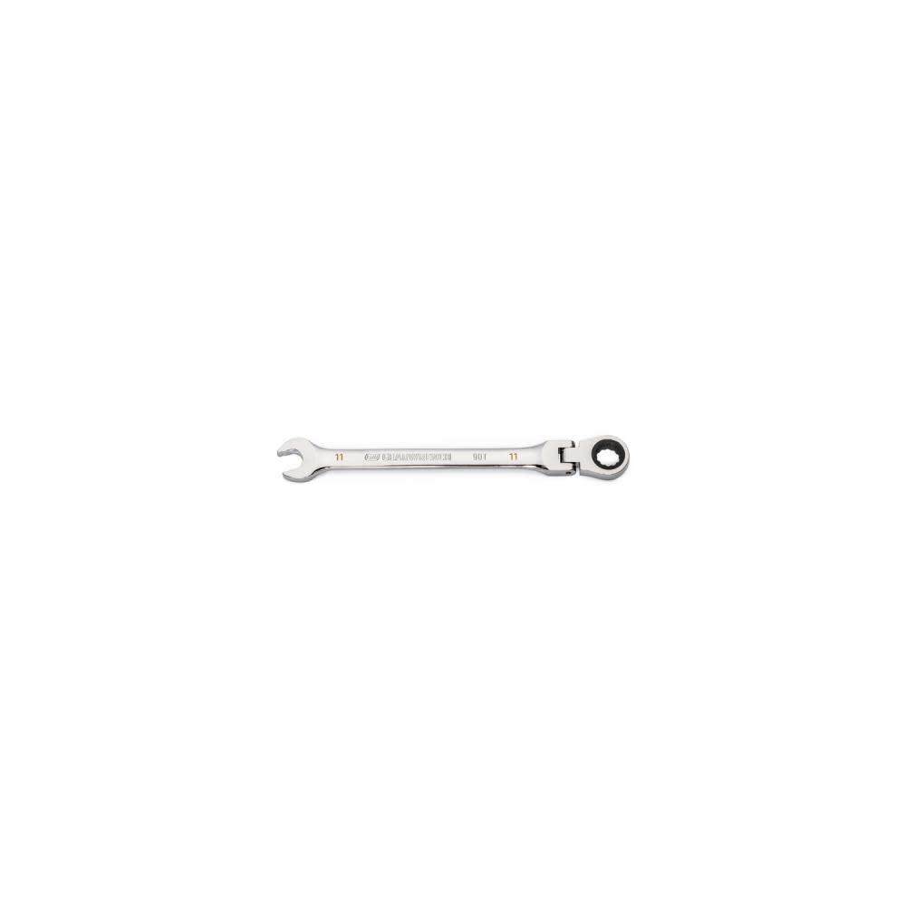 GEARWRENCH 11mm 90T 12 Point Flex Head Ratcheting Combination Wrench 86711 from GEARWRENCH - Intensery