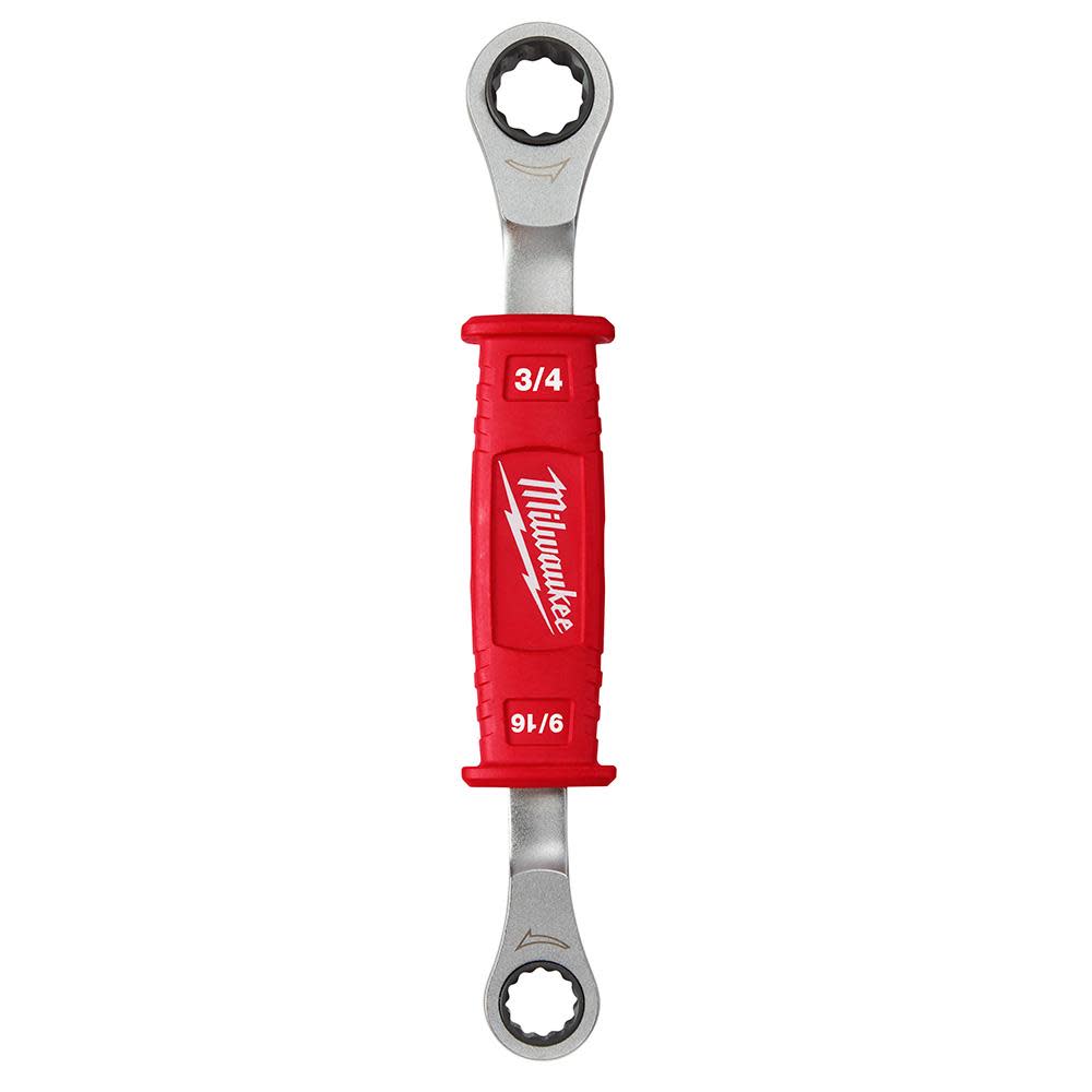 Lineman’s 2-in-1 Insulated Ratcheting Box Wrench - Intensery