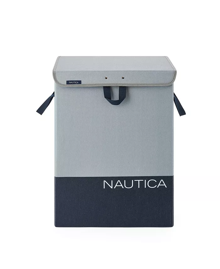 Nautica Folded Rectangle Bin Stripe - Intensery