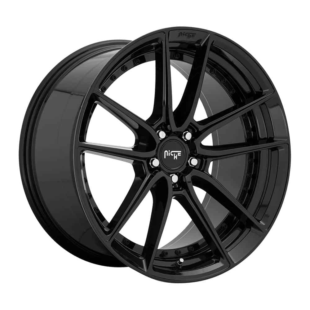 Niche 1PC M223 DFS M223 18X8 5X4.5 GL-BLK 40MM - Intensery