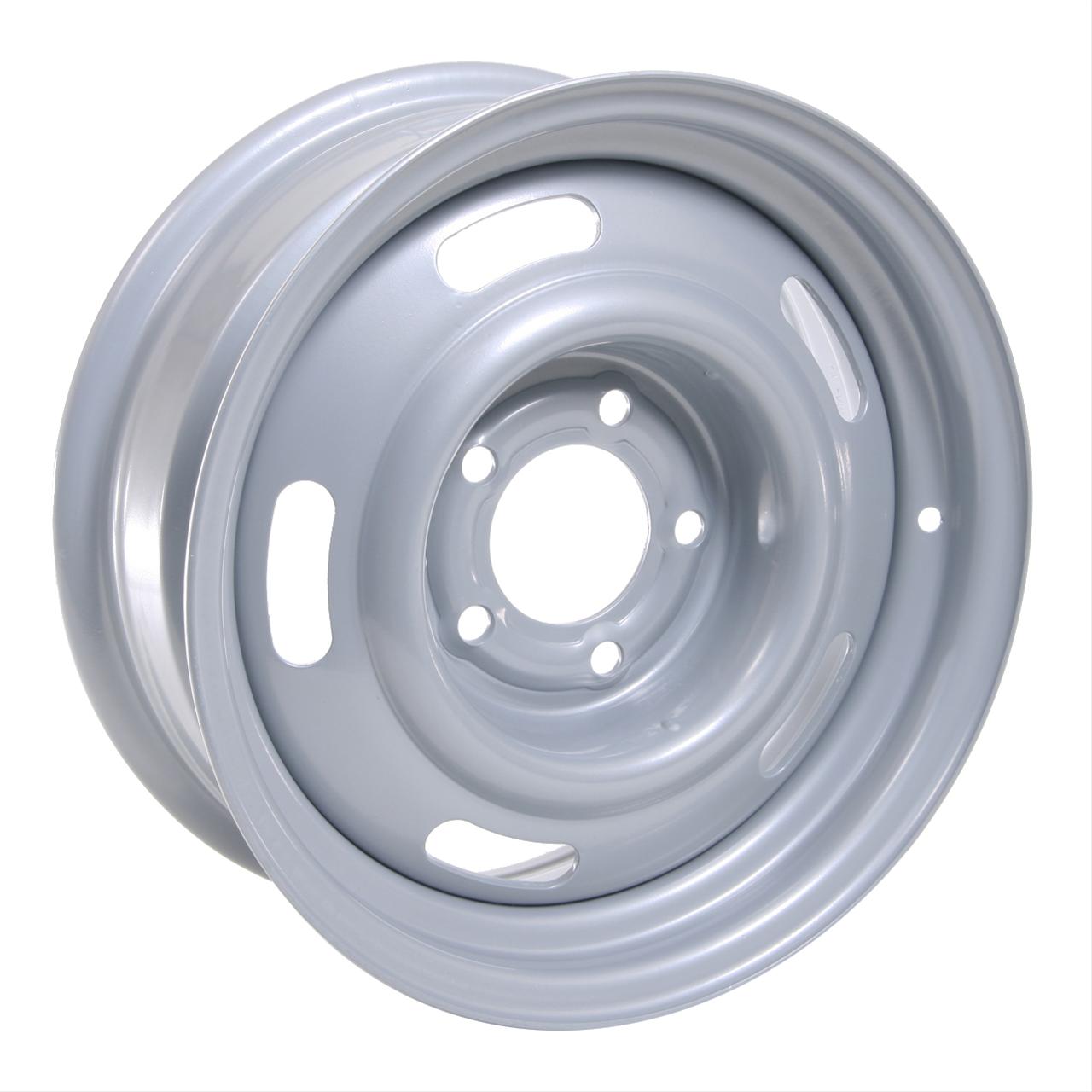 Vision Wheel 55-5661 Vision American Muscle 55 Rally Series Silver Wheels - Intensery