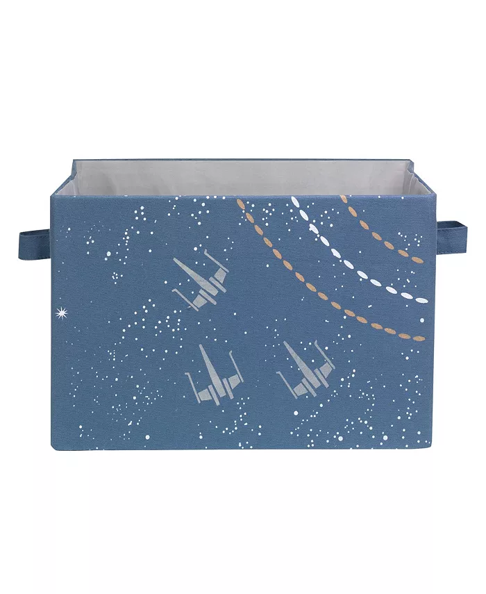 Lambs Ivy Star Wars Galaxy Foldable Collapsible Storage Bin Basket Organizer - Intensery