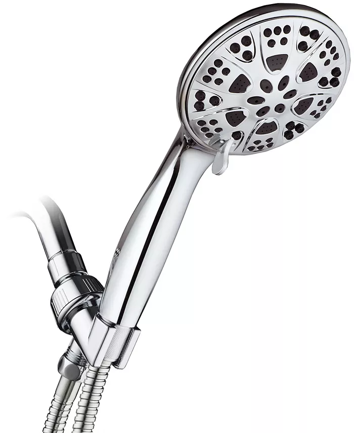 Aquadance High-pressure Hand Held Shower Head with Hose - Intensery