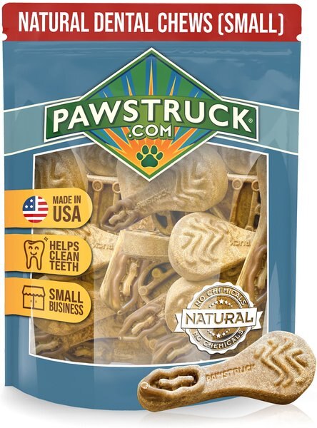 Pawstruck Dental Chew Brush Small Dogs Treats - Intensery